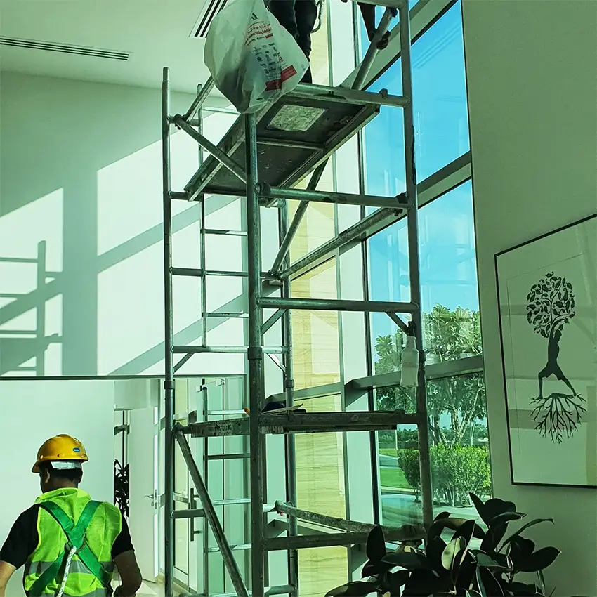 window tinting dubai at your doorstep building window tinting filminstallation